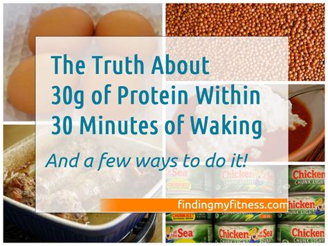 30g of protein 30 minutes after waking up|protein for weight loss.